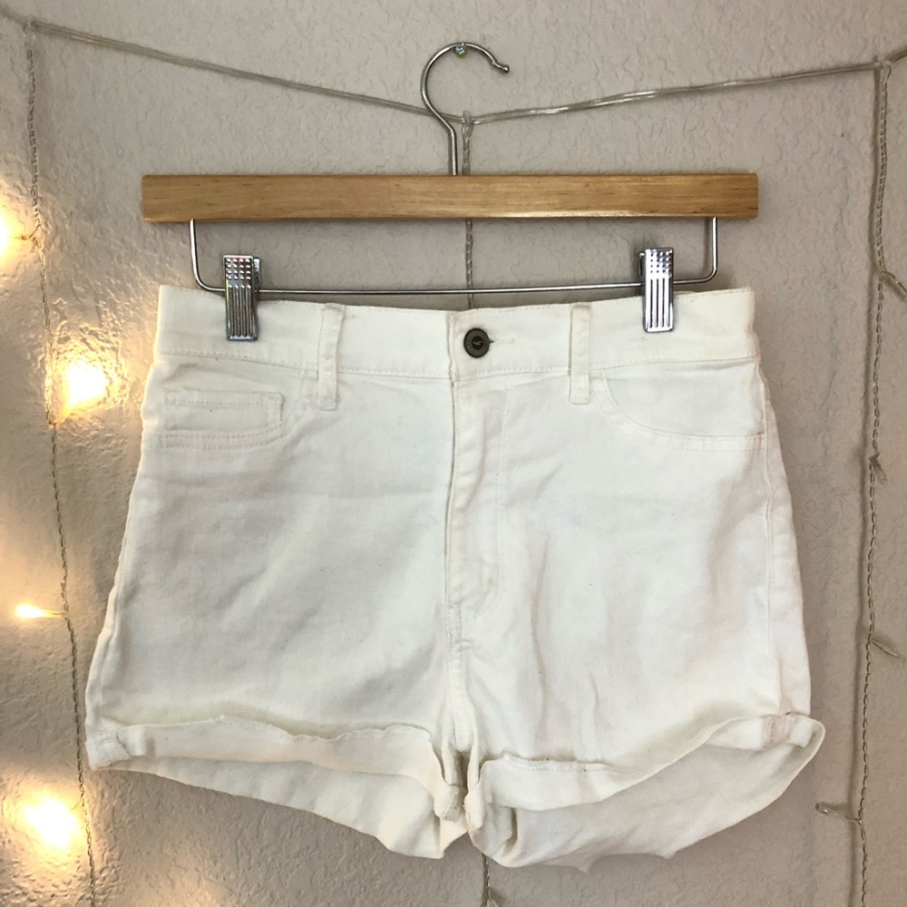 hollister high waisted shorts